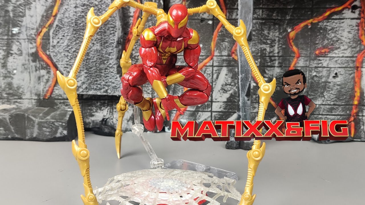 Fr Marvel legends Iron Spider  Spiderman  review