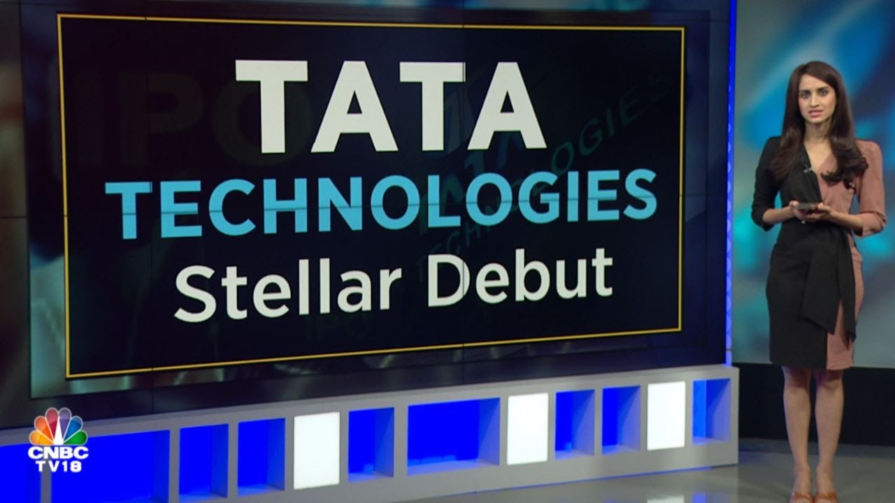 New Listing: Tata Technologies Stellar Debut | D-Street Debut | IPO Listing | N18V | CNBC TV18