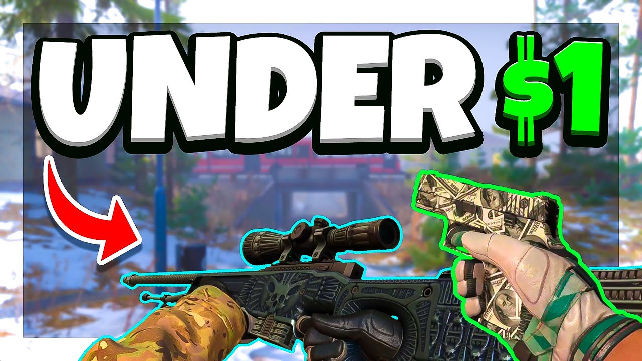CHEAP CSGO SKINS BEST SKINS UNDER $1 2022