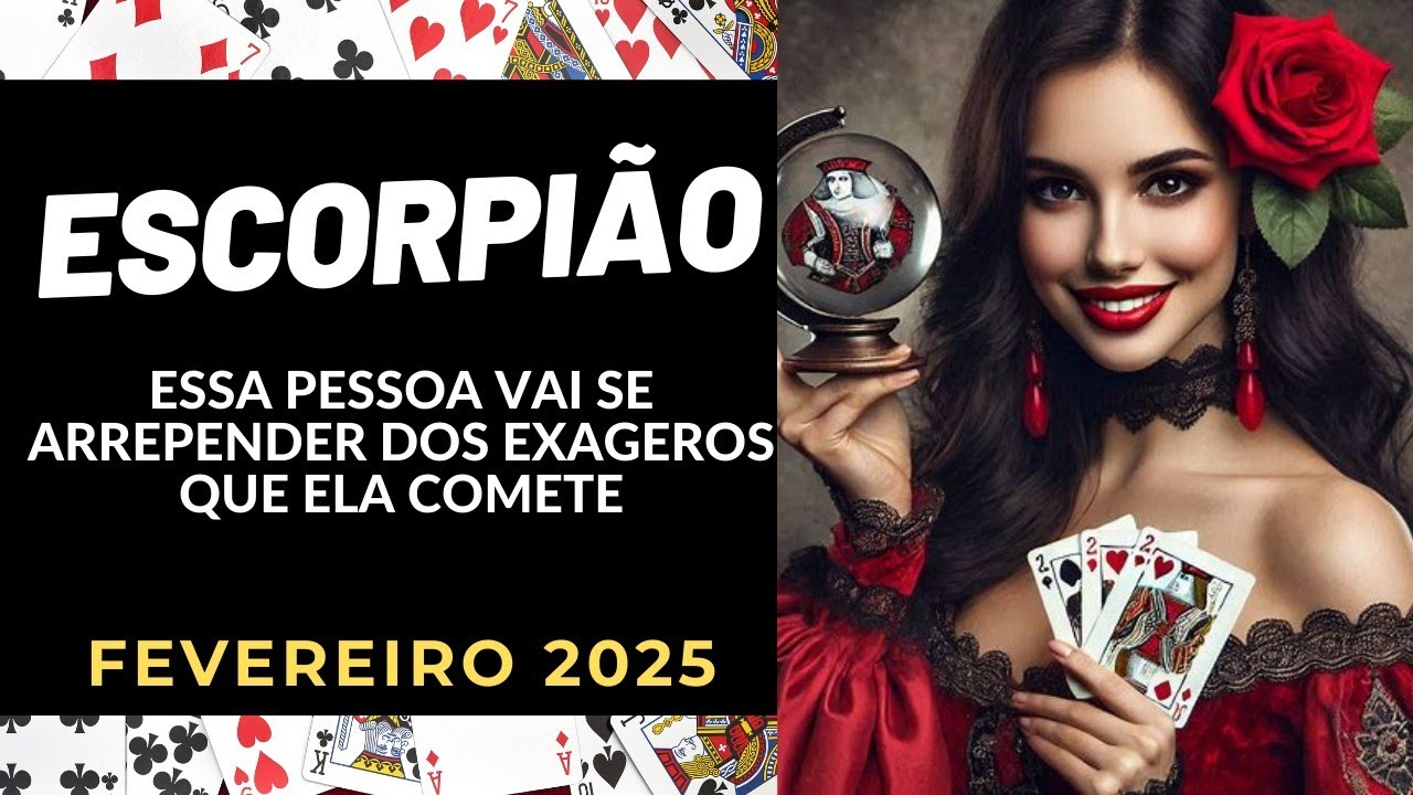 ♏🎁ESCORPIÃO ESSA PESSOA VAI SE ARREPENDER DOS EXAGEROS QUE ELA COMETE
