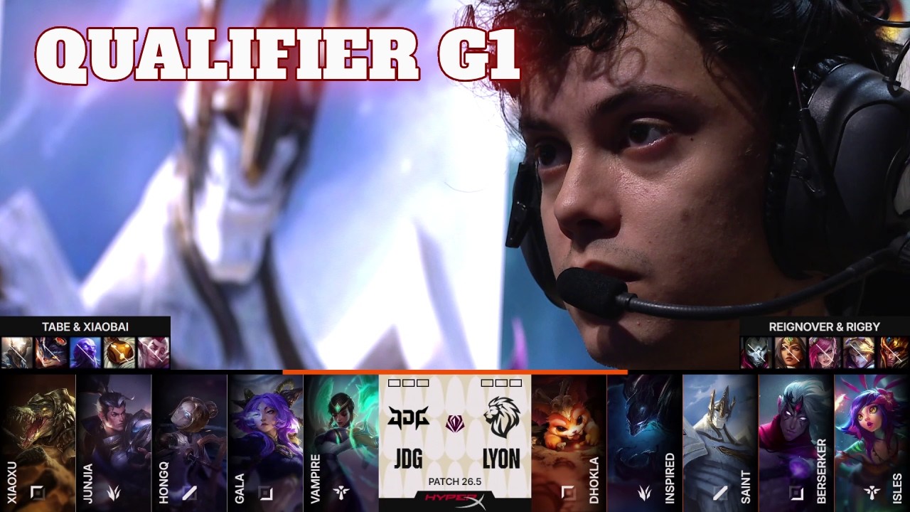 JDG vs LYON - Game 1 | Day 5 First Stand 2026 | JD Gaming vs LYON G1 full game