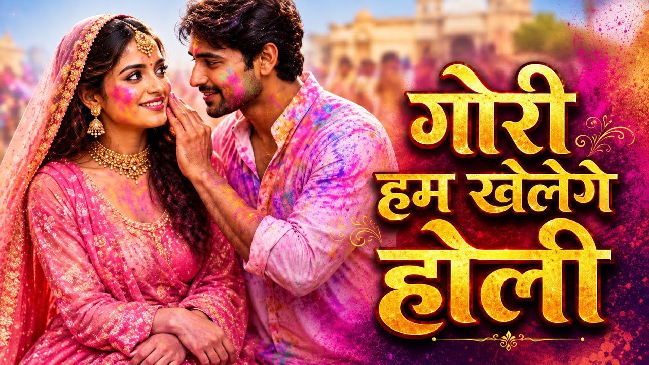 गोरी हम खेलेंगे होली 🌈💖 | Romantic Holi Song 2026 | New Hindi Holi Song | Holi Special Love Song
