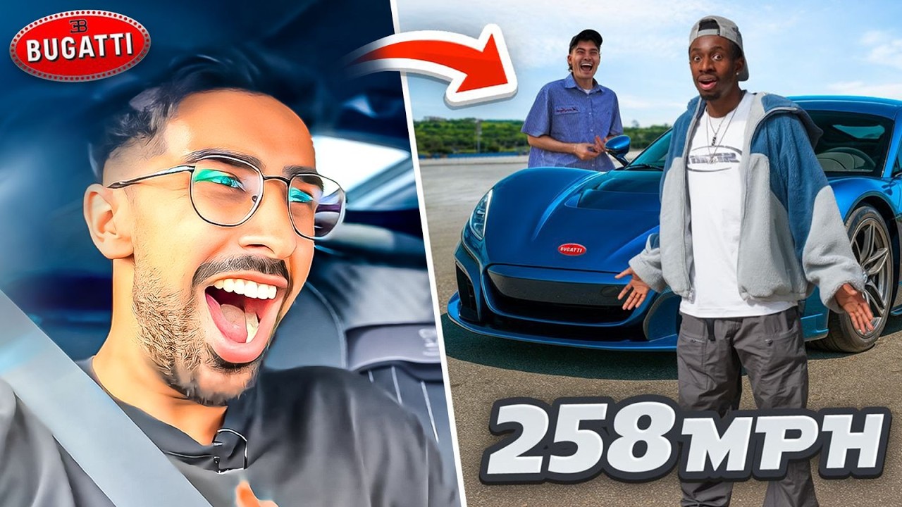 Vikkstar, Tobi & WillNE in The WORLD'S FASTEST Car