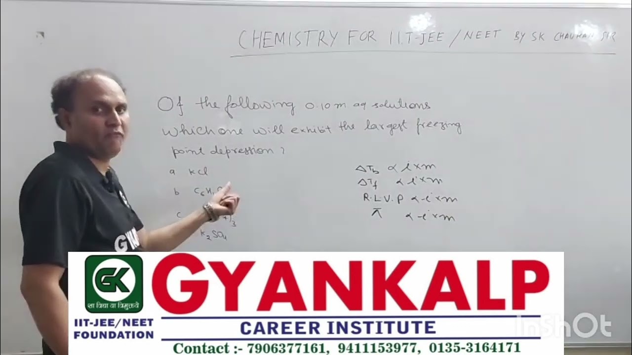 CHEMISTRY BY SK CHAUHAN SIR @ GYANKALP
