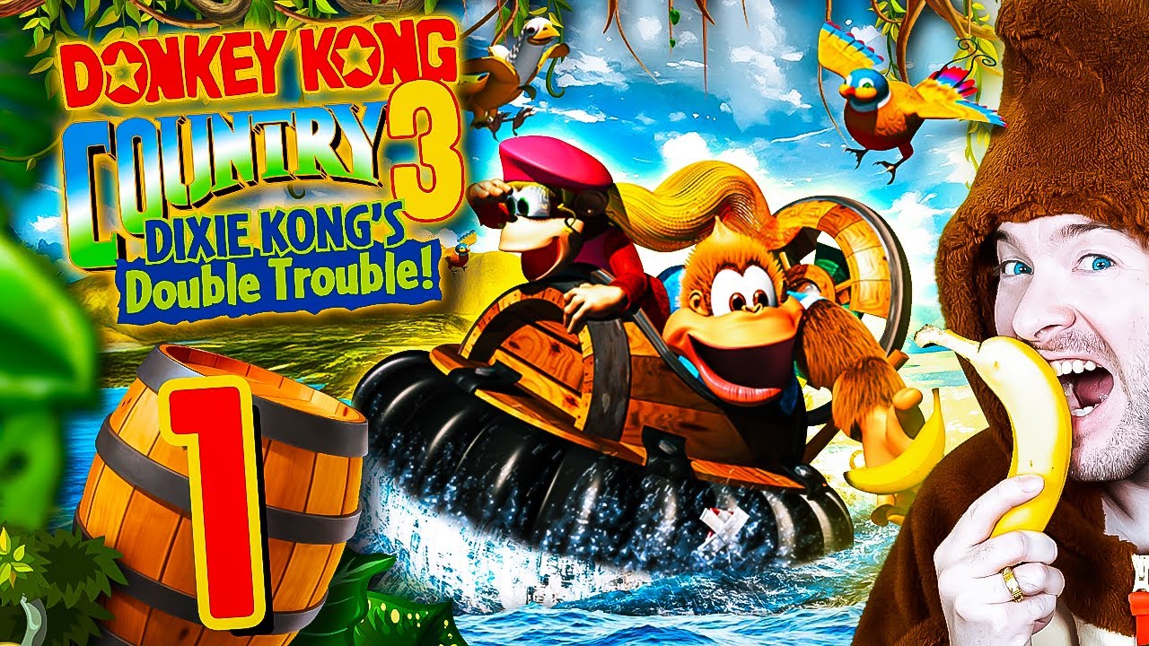 DONKEY KONG COUNTRY 3 🍌 #1: World 1 Orangatanga-See