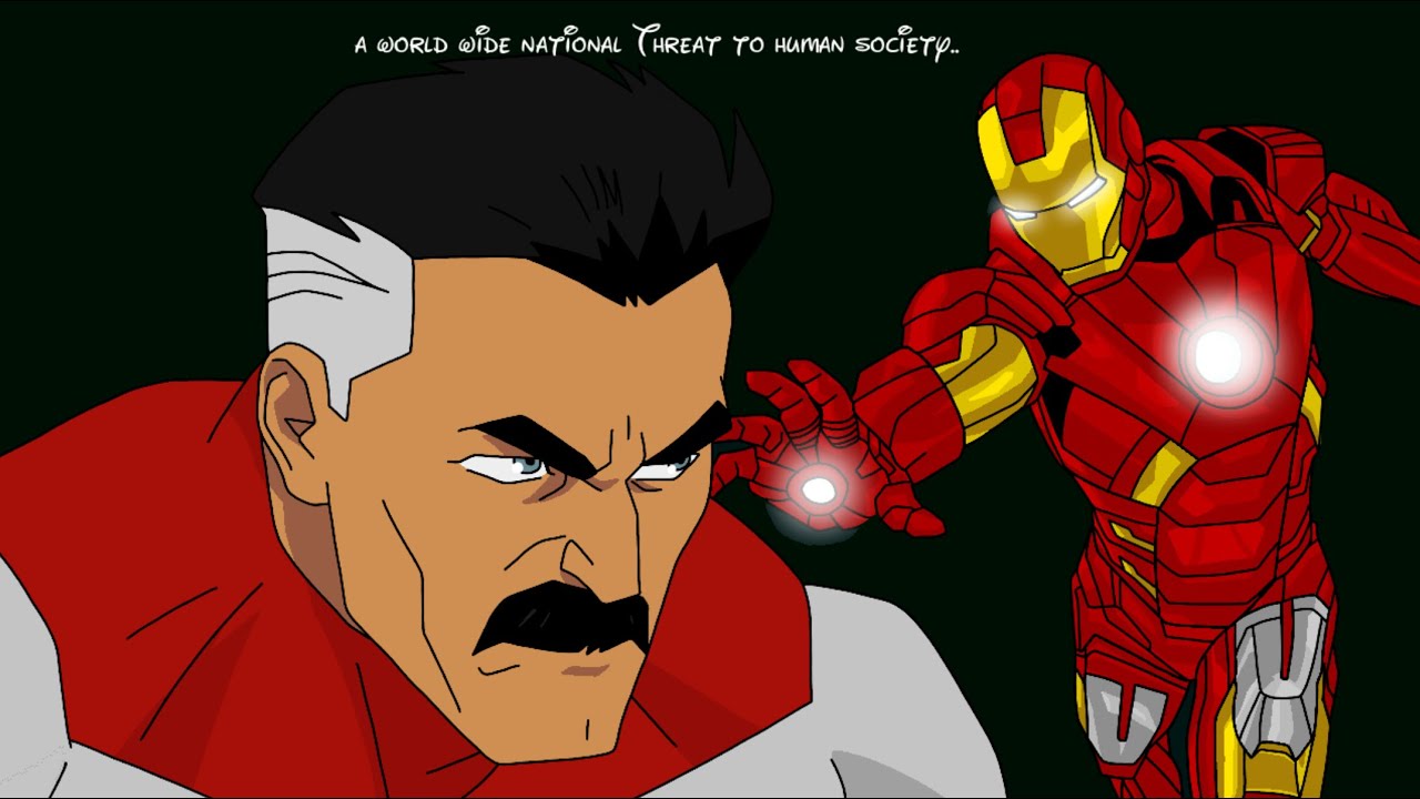 Omni Man Vs The Avengers Animation (part 1/2)
