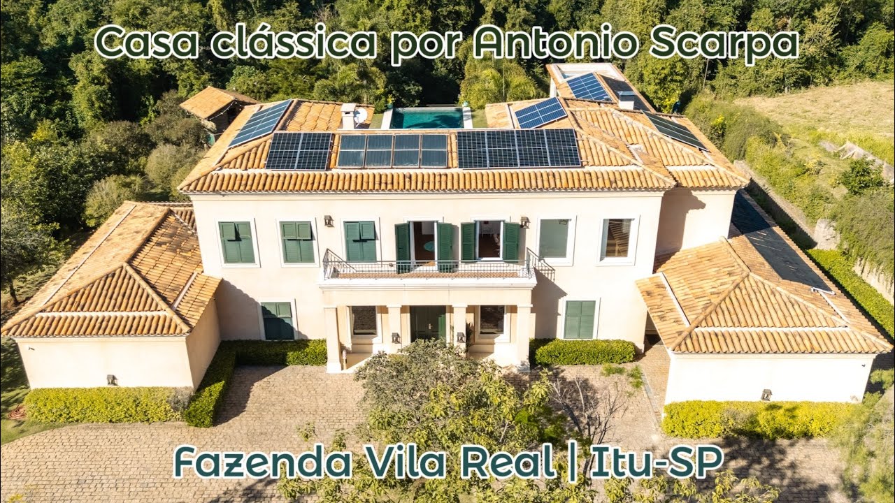 Casa Clássica a venda  por Antonio Scarpa | Fazenda Vila Real | Itu SP #casas #condominio #altoluxo