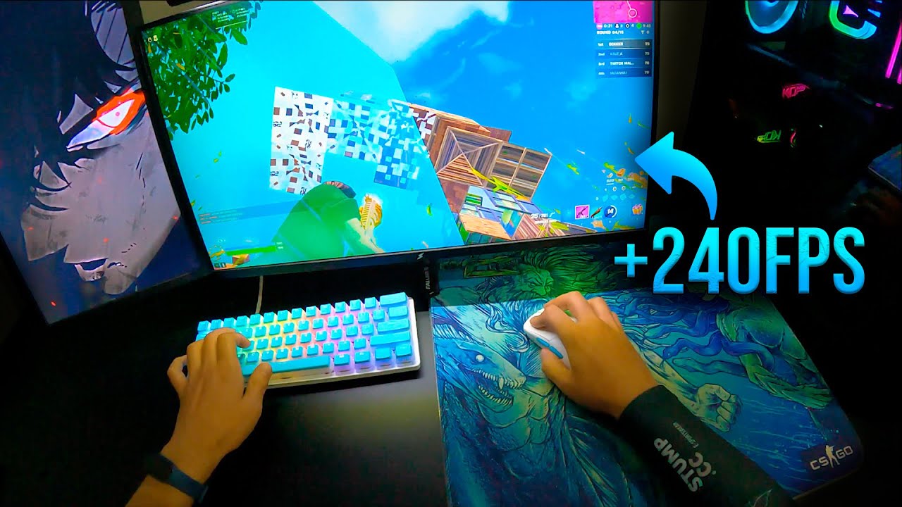 ESSE PC RODA FORTNITE +240FPS EM 2023 (GASTANDO O MÍNIMO POSSÍVEL) + POV (Ryzen 5 5600x + RTX 3050)