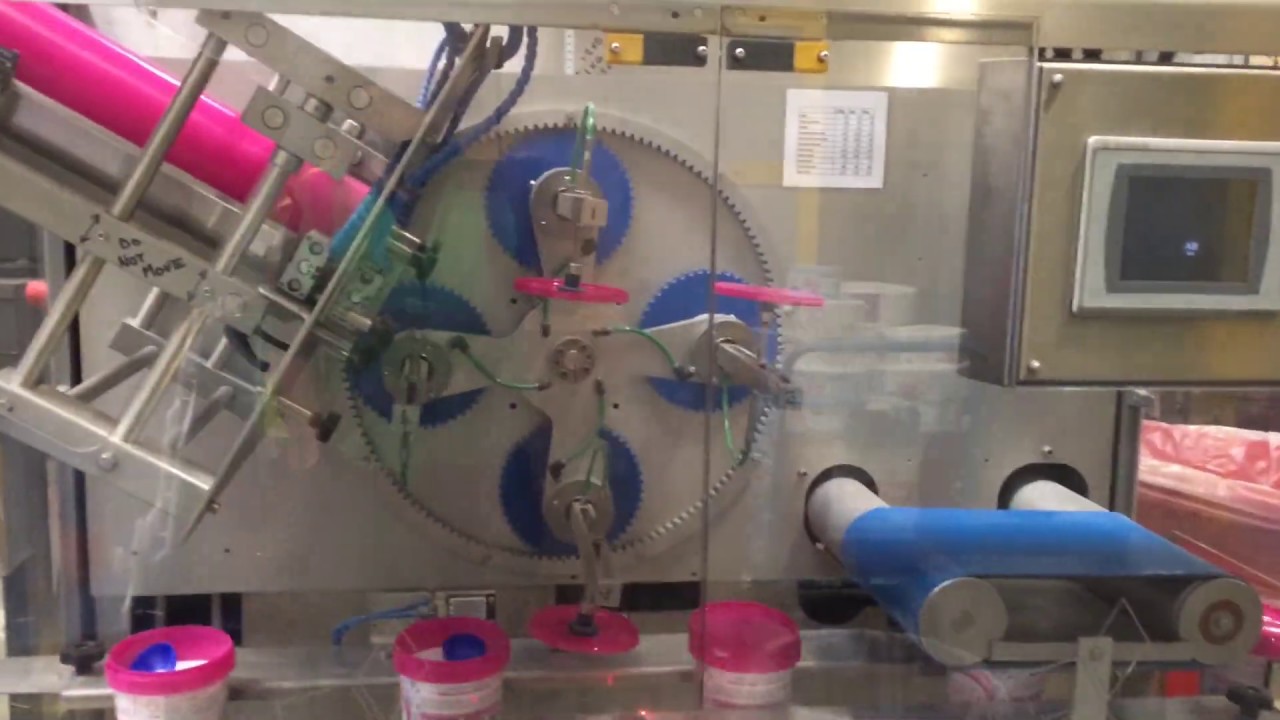 Lidding Machine / Lidder – RL Series – High speed rotary design.