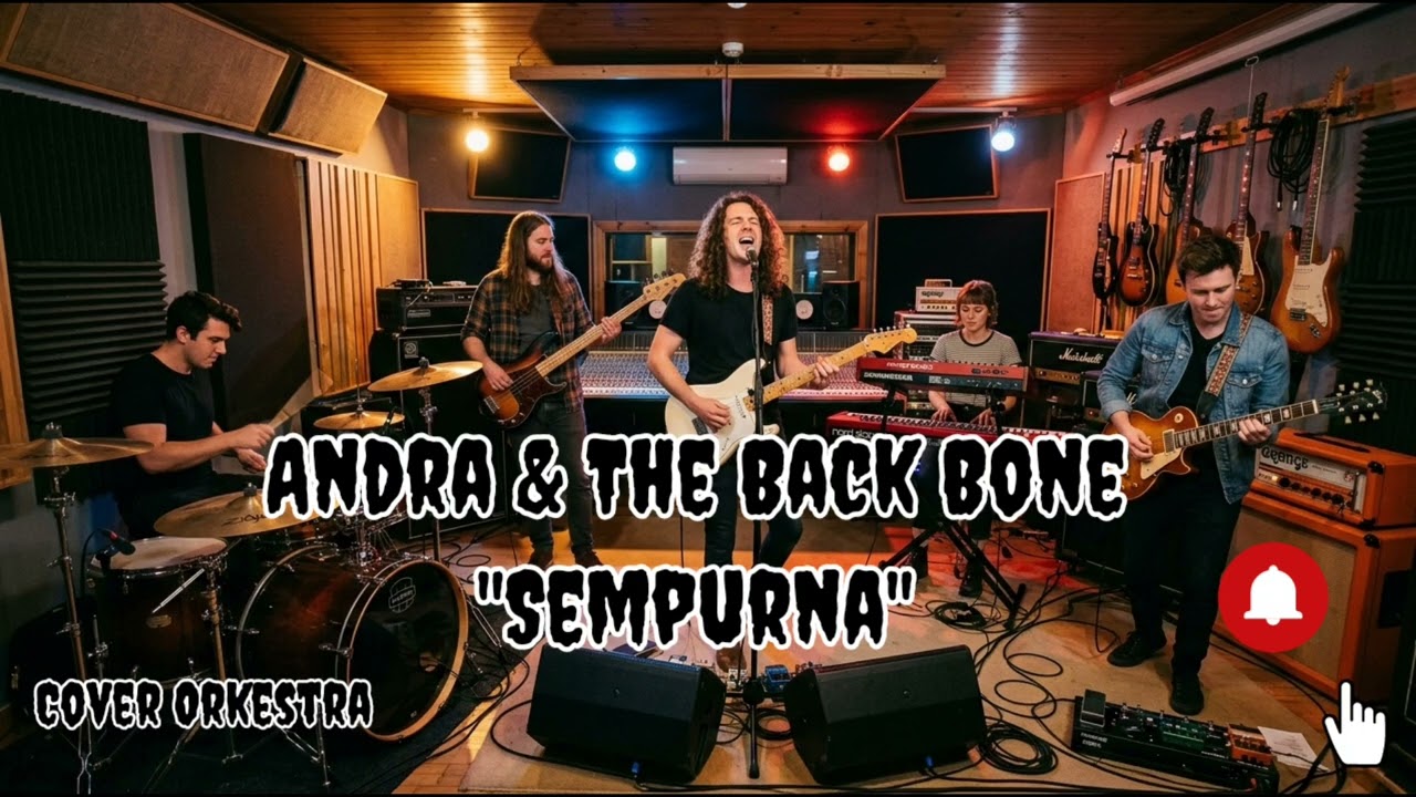 Andra & The Backbone - Sempurna | Cover AI | Orkestra | Sangat Megah | By: Jazzy Groovy