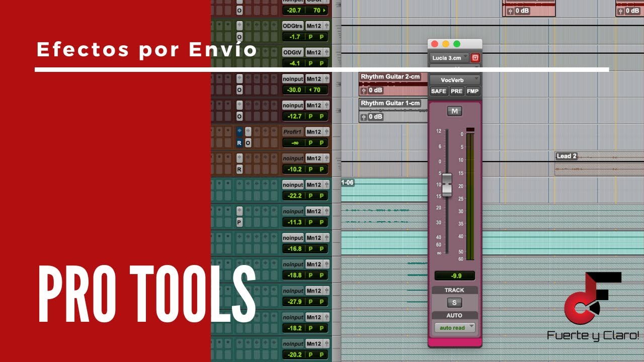 Pro Tools - Efectos por Envío (Tutorial en Español) Send FX