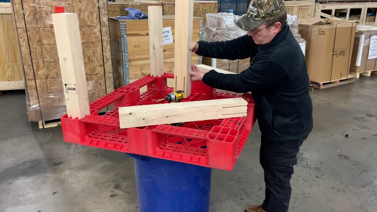Greenhouse Benches from RACX Pallets