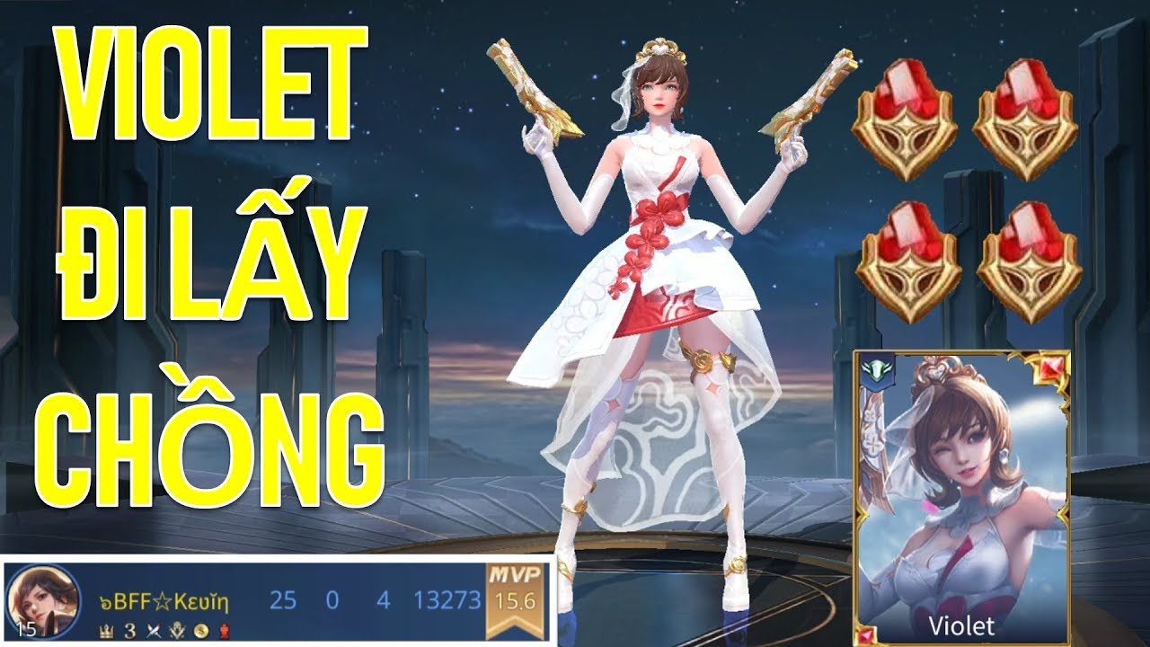 Bất ngờ VIOLET bỏ cuộc chơi Trang phục Cô dâu Bậc SS xinh dã man Và cái kết ăn 25 mạng