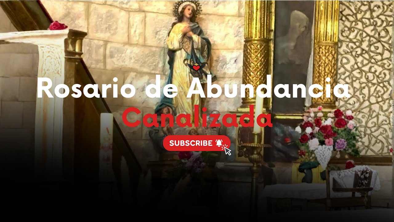 Rosario canalizado por la fuente .  Funciona está en una vibración muy elevada. Gracias 