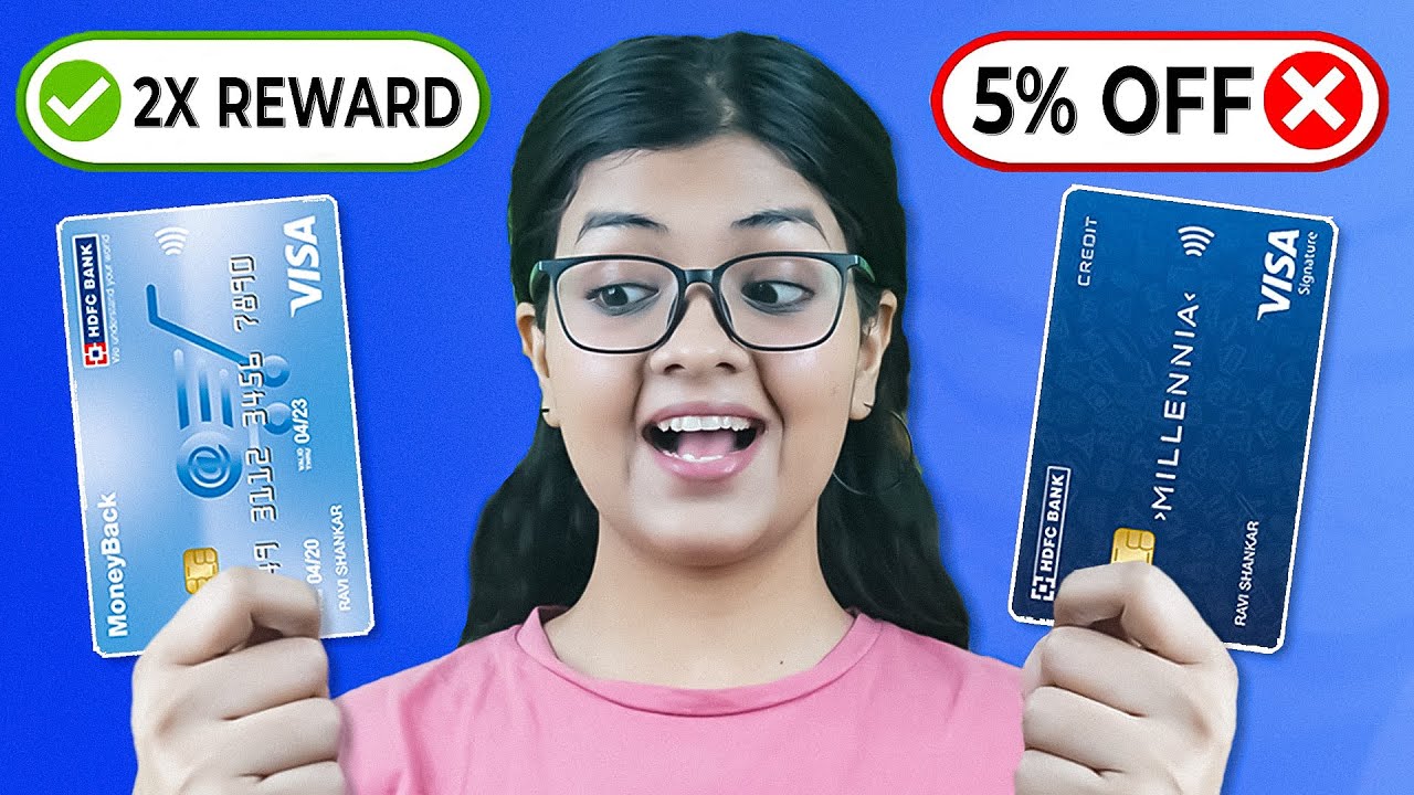 HDFC Millennia Credit Card vs HDFC Moneyback Credit Card | Credit Card Comparison