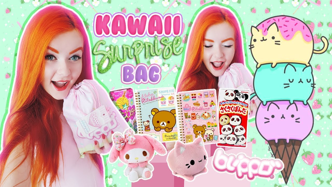 Blippo Surprise Kawaii Bag 💚 BOLSA COM VÁRIAS SURPRESAS + SORTEIO
