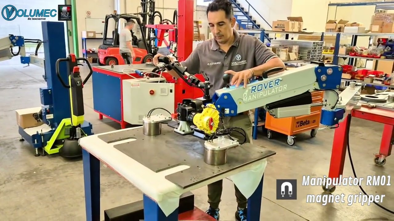 MOBILE  Rover  Manipulator RM01   (vacuum- magnet  - gripper- hook) #mobile #manipulator  #vacuum