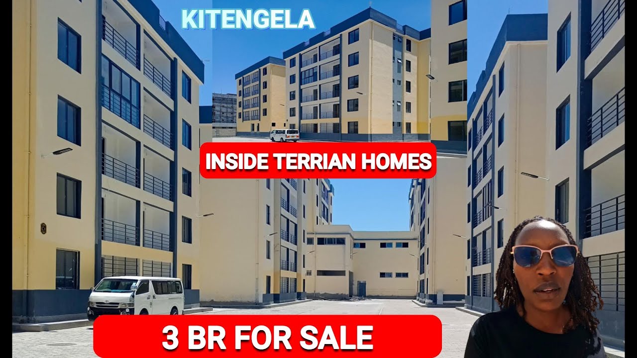 TERRIAN HOMES KITENGELA||1,2,3 BEDROOM APARTMENT FOR SALE 4.3M .