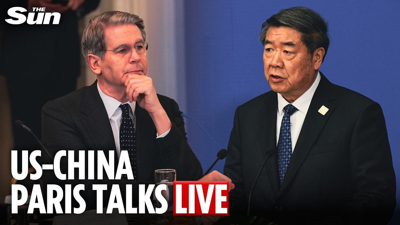 LIVE: US Treasury Sec Bessent and China VP brief media as Trump pressures Xi over Strait of Hormuz