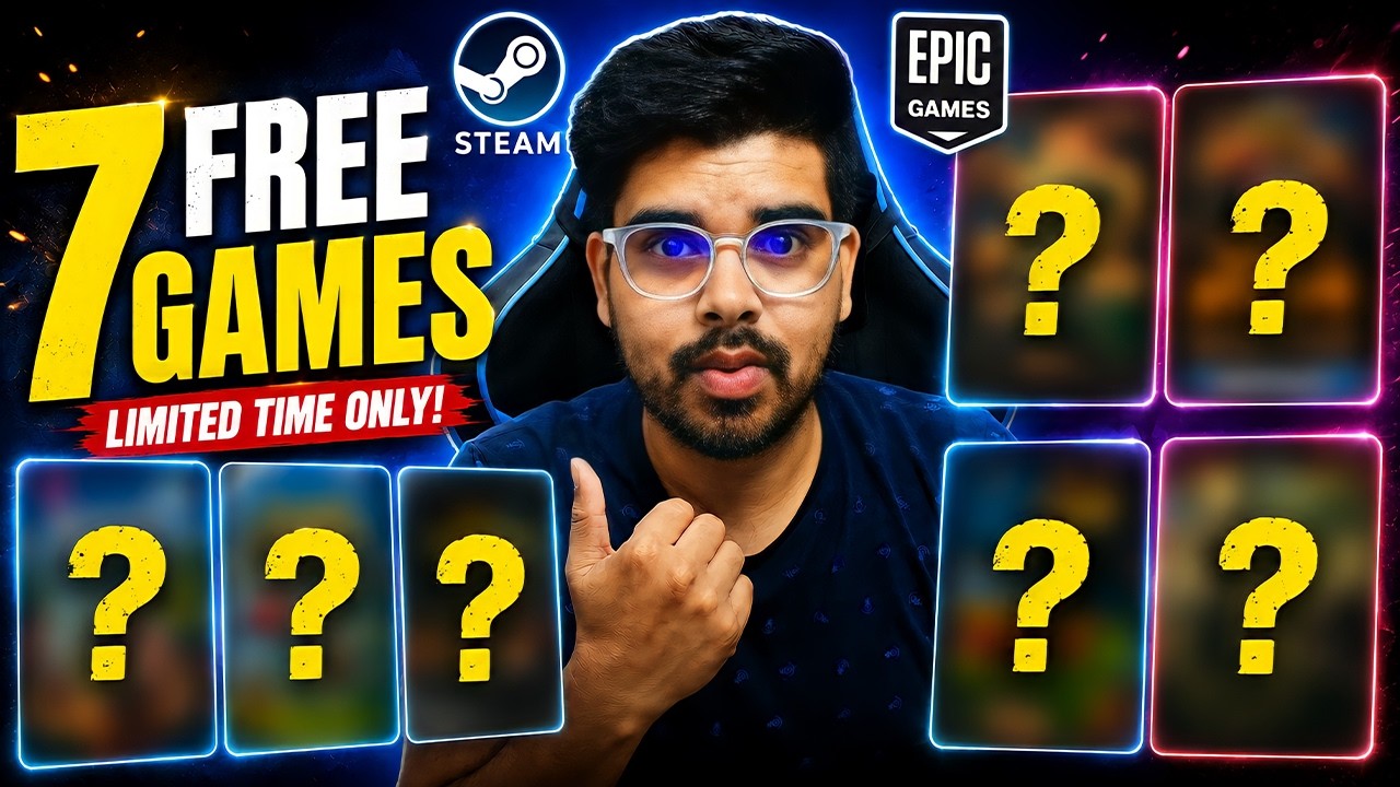 Claim These 7 Free Games Right Now on Steam & Epic Games