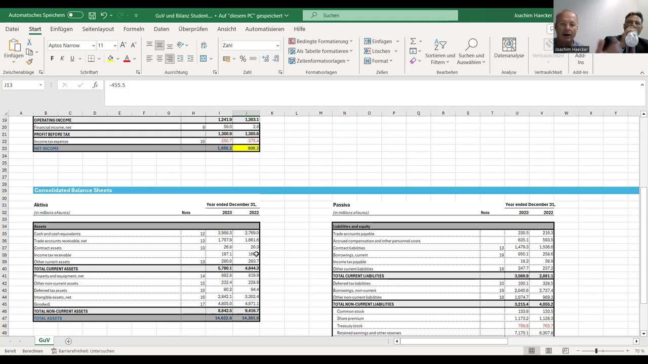Einstieg ins Financial Modeling