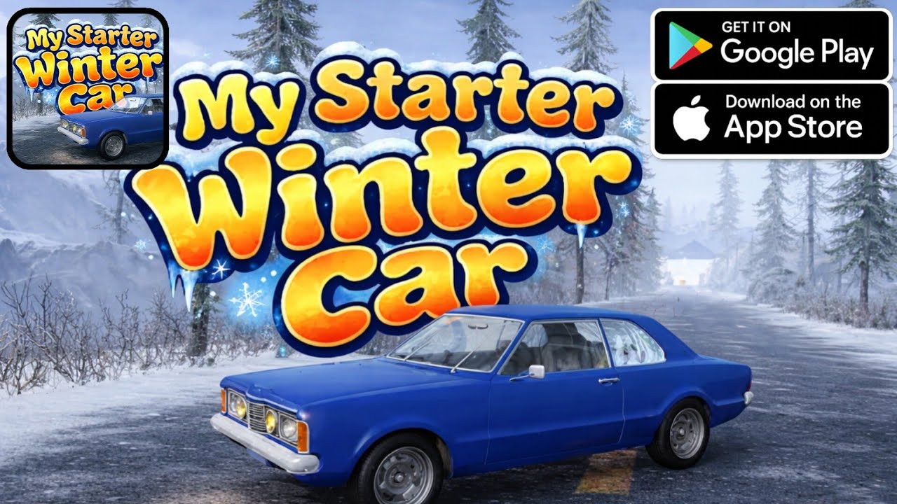 ❄️ My Starter Winter Car: Mechanic | Can I Fix & Start a Car in Extreme Winter? 🚗🔧