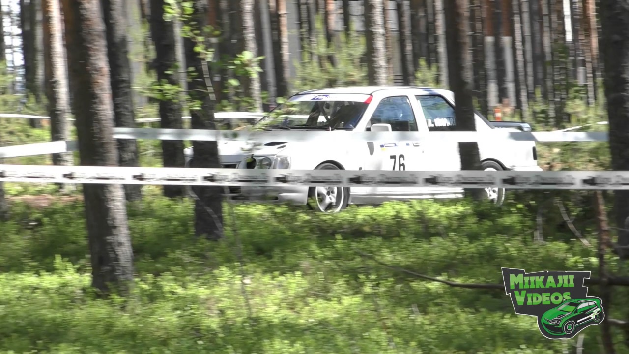 Happy Beach rallisprint vaala 8.7.2017 Attack and mistakes