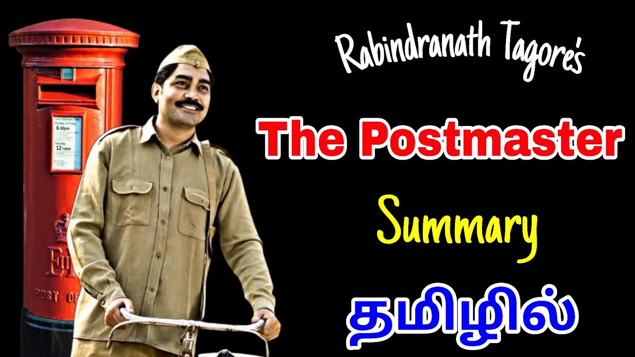 The Postmaster Summary in Tamil| Rabindranath Tagore| தமிழில்| #ugcnet #pgtrb #englishliterature 