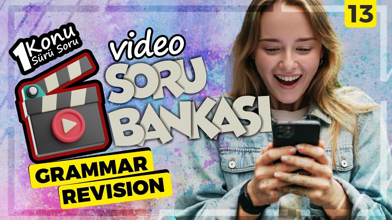 GRAMMAR REVISION YKS-DİL (YDT), YDS, YÖKDİL Video Soru Bankası