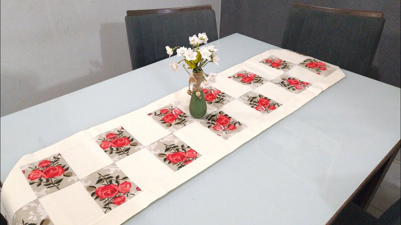 CAMINHO DE MESA!!! É MUITO FÁCIL #diy #costura #handcraft