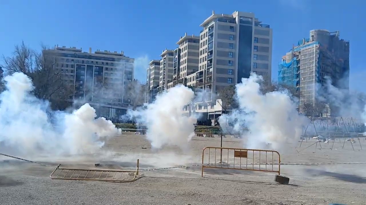 💥Mascletà Festes de Campanar (València) 19/02/2026 ❤️‍🔥 Pirotecnia Hermanos Caballer 🧨