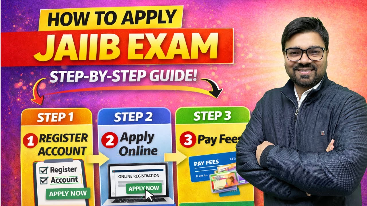 JAIIB Registration 2025 | Step by Step Process | JAIIB Exam May 2025 | IIBF