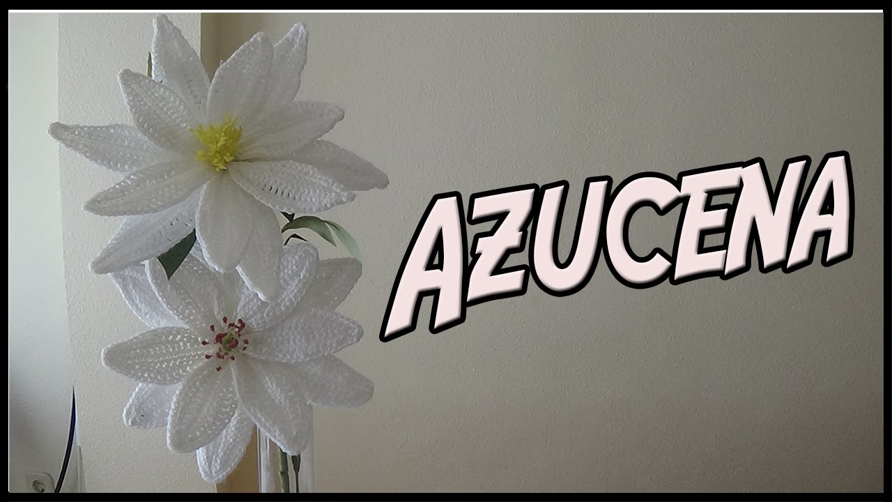 Azucena a crochet