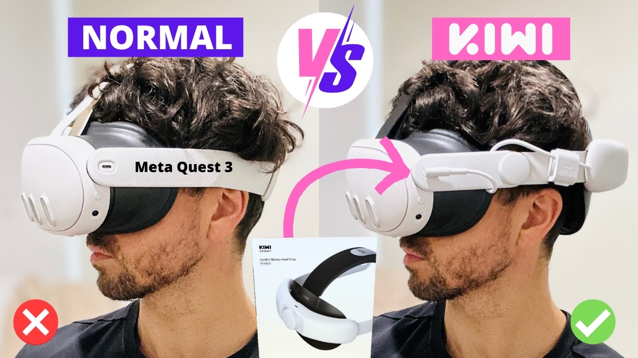 Обзор повязки на голову Kiwi для Meta Quest 3/3s