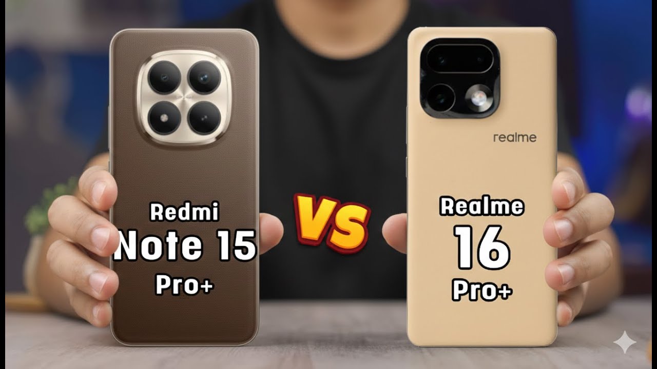 Redmi Note 15 Pro Plus vs Realme 16 Pro Plus
