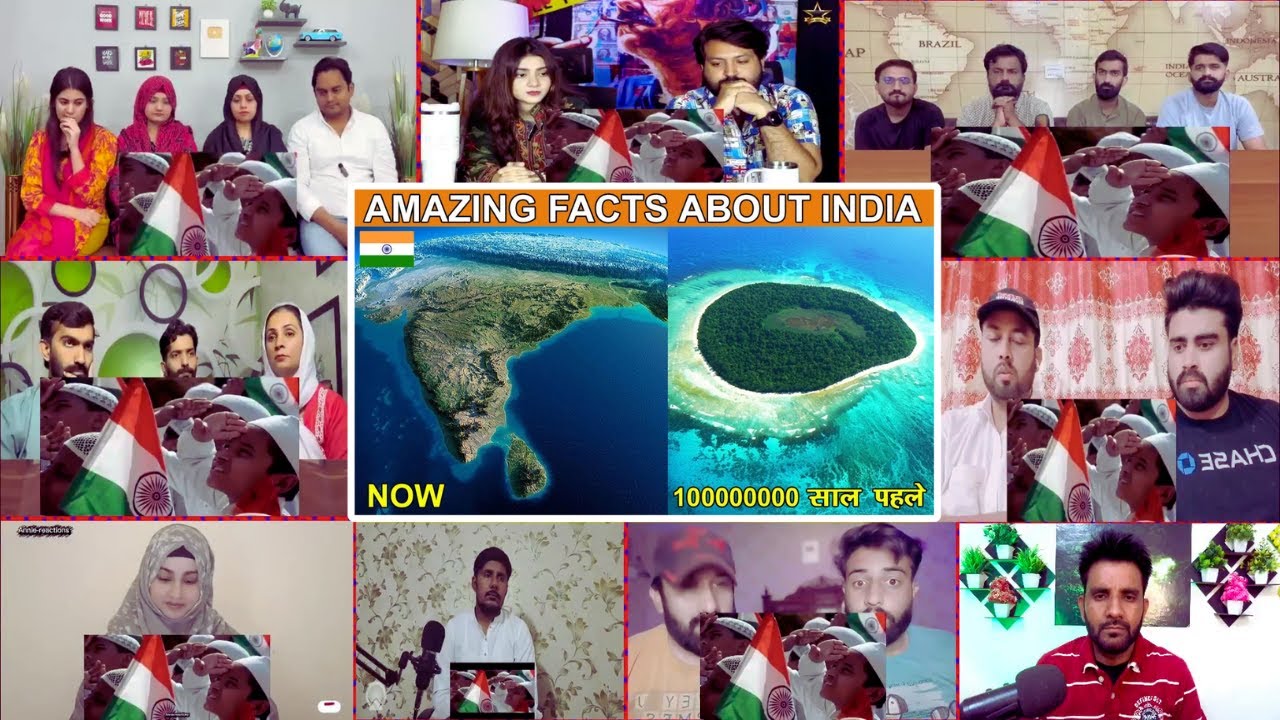 Pak Reacts on 34 Amazing Facts About India | India's Top 34 Interesting Facts | Reaction Mashup