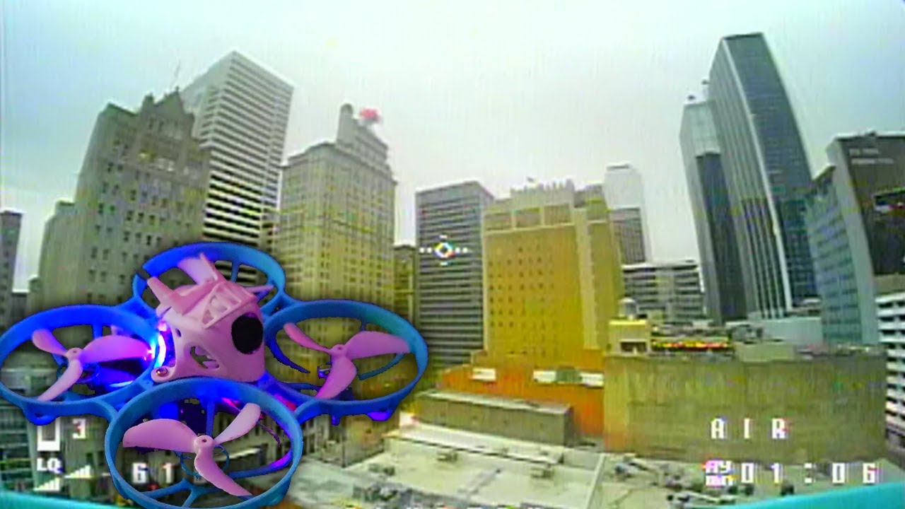 FPV in Downtown Dallas | 75mm Analog Whoop