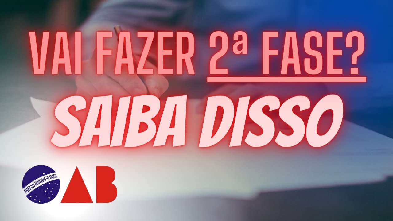 EXAME DA OAB | 2ª fase