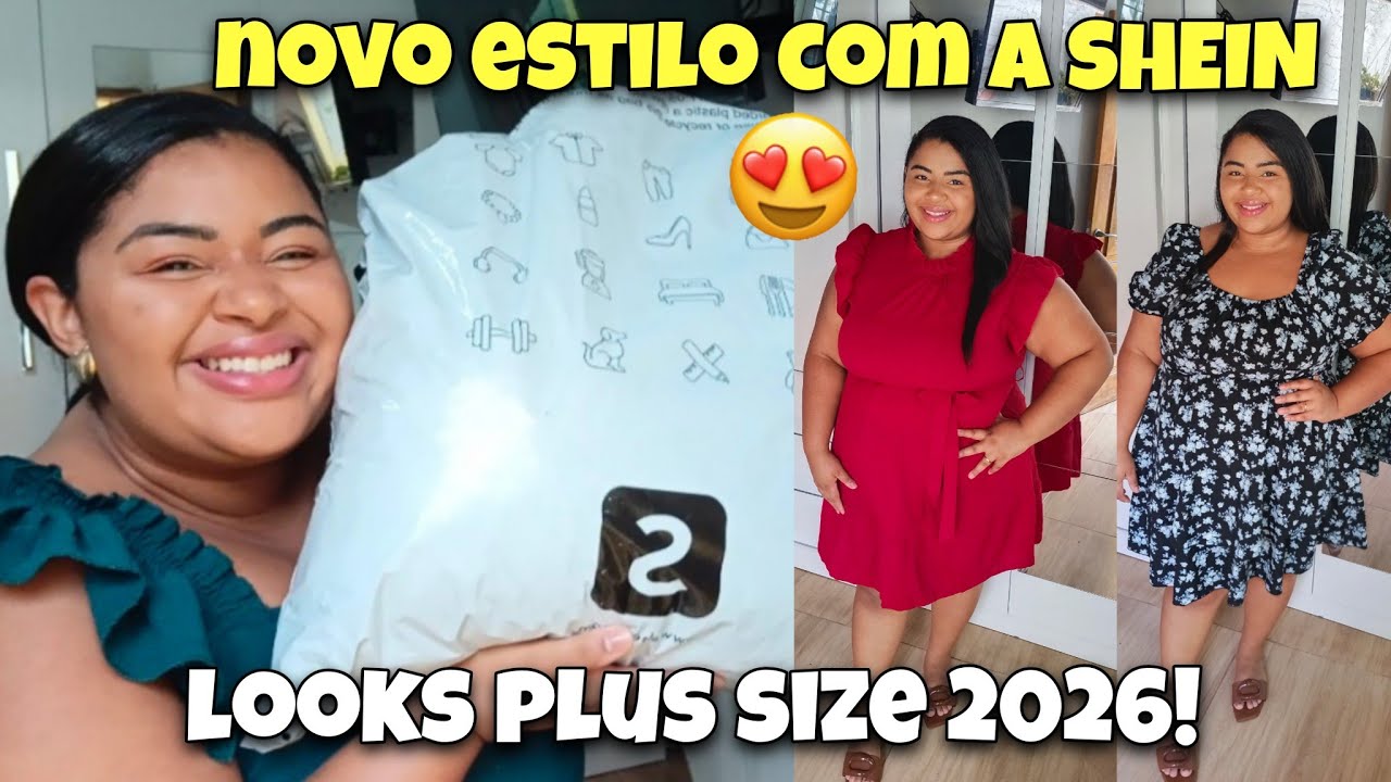 NOVO ESTILO COM A SHEIN - AS MELHORES PEÇAS TENDÊNCIAS 2026