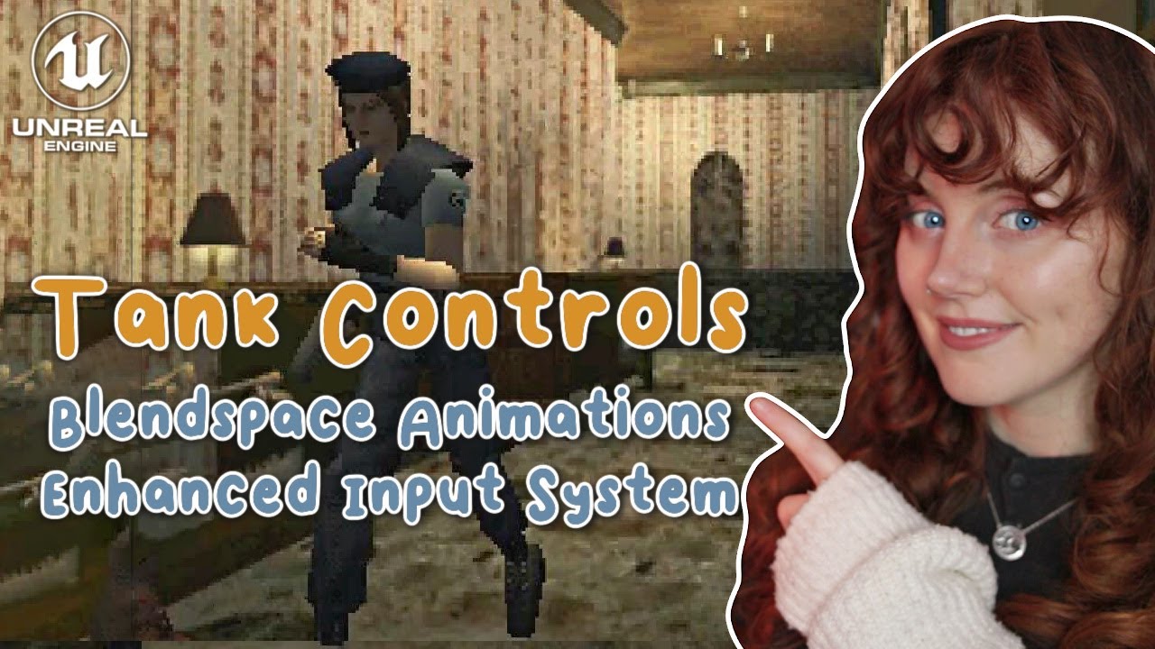 Tank Controls UE5 Tutorial | Resident Evil | Classic Horror Games in Unreal Engine 5