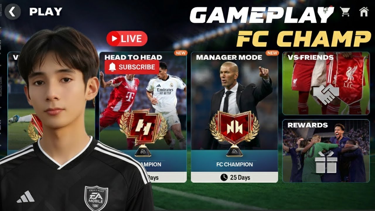 FC MOBILE GAMEPLAY FC CHAMP!!