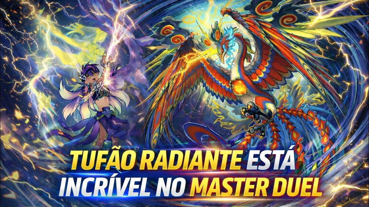 TUFÃO RADIANTE CHEGOU INSANO no Master Duel! Combos principais 