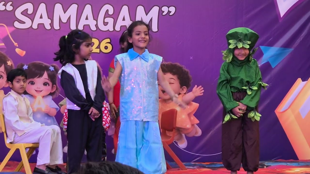 Dharti Bachao Act played by UKG and First Calss Children 