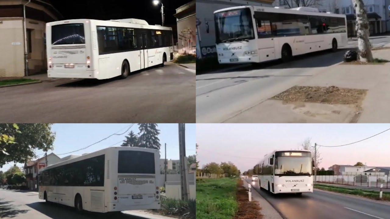 KXW-189, KXW-187, KXW-188 és KXW-186 Hajdúnánáson 2022-ben 