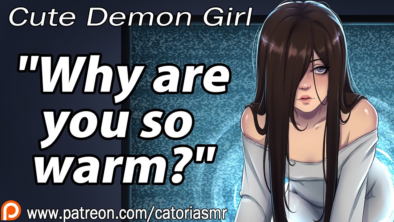 Demon Girl Gets Stuck in Your TV!? [ASMR Roleplay] [Soft Voice] [Likes You] [Spooky]
