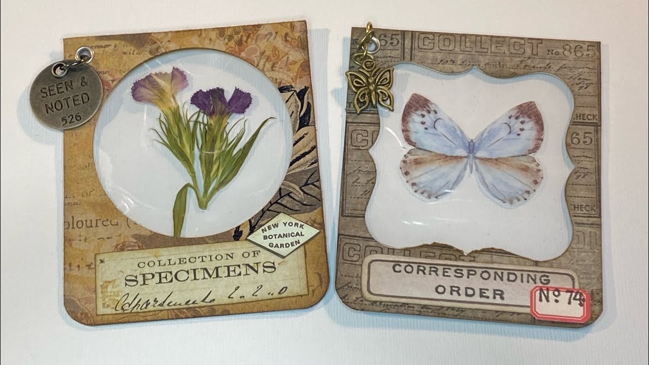 Craft With Me - Specimen Cards/Slides