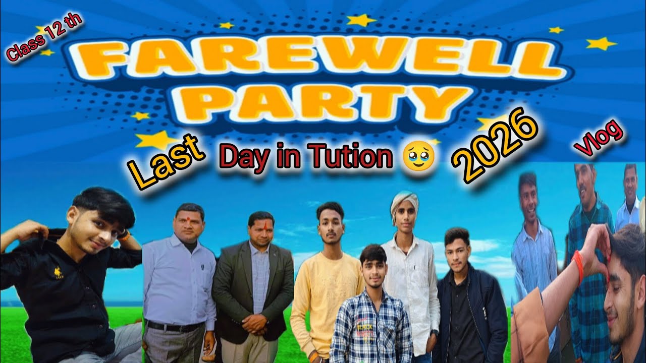 Farewell party 🥳/vlog 🥰 #farewell #party #vlog #viral #youtubevideos 