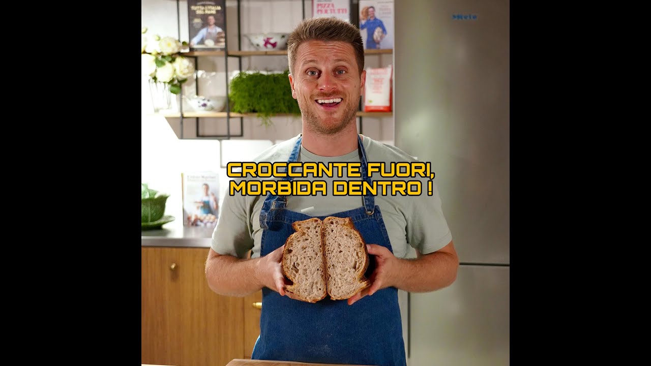 Pagnotta semplice con lievito madre
