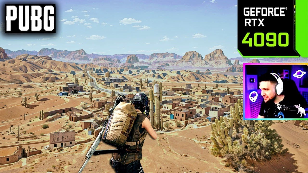 PUBG : MAPA MIRAMAR RTX 4090 24gb ( GRAFICOS EN ULTRA y AL MAXIMO ) - LuPower