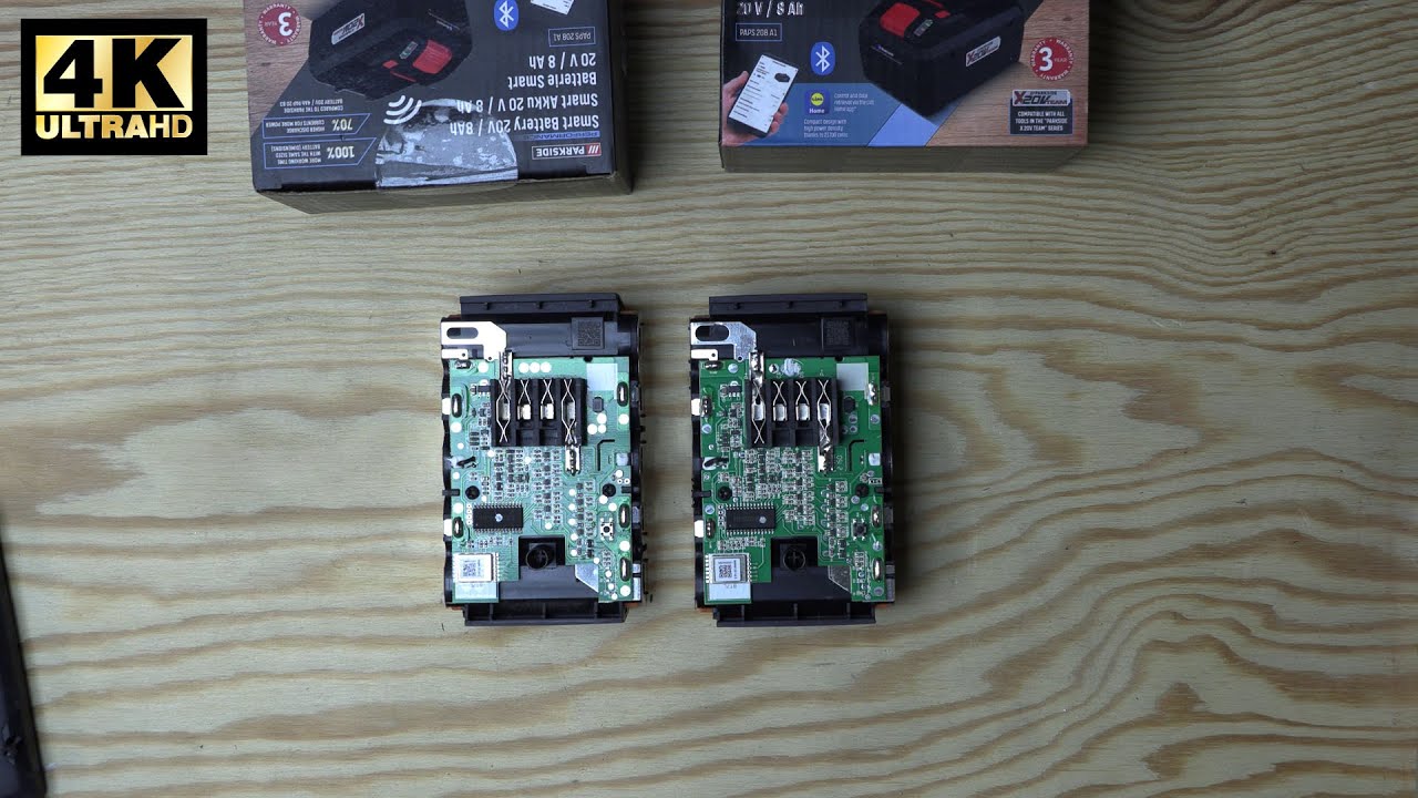 Lidl Parkside SMART 8Ah Akku - Ein Blick ins Innere